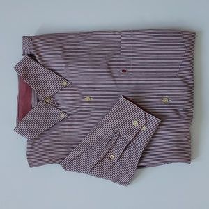 IZOD Striped Long Sleeve Buttom Down Shirt